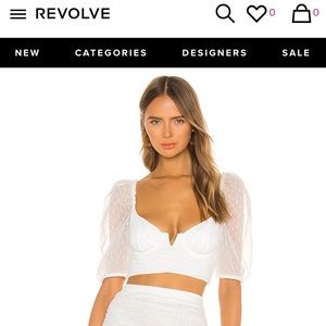 Revolve crop top